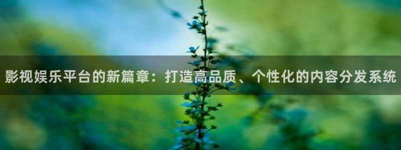 青丝影院怎么免费看剧：影视娱乐平台的新篇章：打造高品质、个性化的内容分发系统